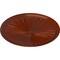 Ekena Millwork Leandros Ceiling Medallion (Fits Canopies up to 5"), 33 1/8"OD x 3 1/2"ID x 1 3/8"P, Firebrick CM33LEFIF - alternate 4